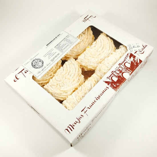 Empanadillas de coco - Monasterio de la virgen del Patrocinio Ronda - Imagen 3
